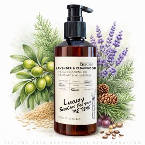 Lavender & Cedarwood Gentle Nourishing Cleansing Oil – Bei`Care