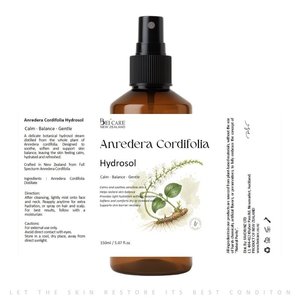Products: Anredera Cordifolia Leaf Hydrosol ▸Hydrate · Soothe · Balance – Bei`Care