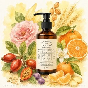 Mandarin & Rosehip Body Massage Oil – Bei`Care
