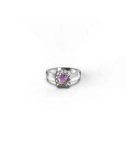 Stolen Girlfriends Club Baby Claw Ring Mystic Quartz