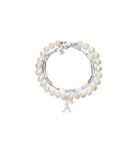 Karen Walker Accessories Beija Flor: Karen Walker Girl with the Pearls and Chain Bracelet