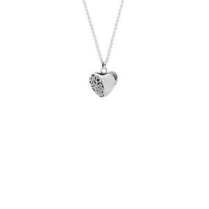 Evolve Bracelets Beija Flor: Evolve Koru Heart Locket Necklace