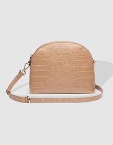 Louenhide Lolita Crossbody Croc Camel