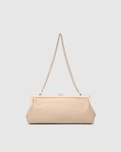 Louenhide Maya Clutch Bag Nude