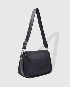 Louenhide Milan Nylon Crossbody Bag Black