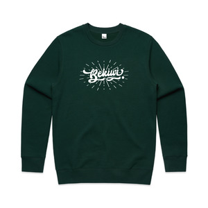 MALE: BEKIWI Graphic Crew Neck Sweatshirt