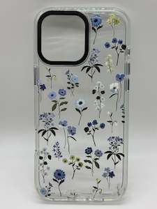 Phone Cases: Lavender & Blue Wildflowers Case