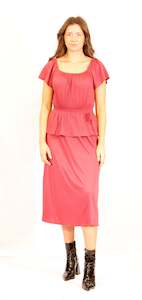 1980's Pinot Noir dress (10-16)