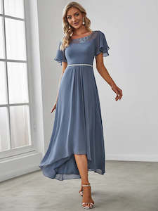 Products: Jenny Lace Boat Neck A-Line Midi Dress