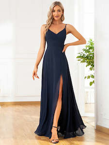 Blue Bridesmaids Dresses: Abbey Chiffon Bridesmaid Dress