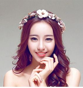 Flower Girl Accessories: Girls' Forest Style Flower Hair Band
