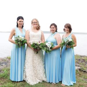 Bridesmaids Dresses Baby Blue: Infinity Dress Baby Blue
