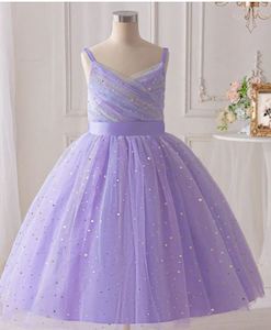 Flower Girl Dresses: Poppy Purple flowergirl dress
