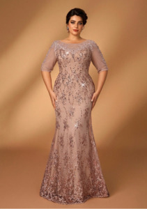 Ball Dresses: Serina Sequin Evening Dress