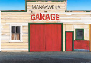 Auckland Prints: Mangaweka Garage 40