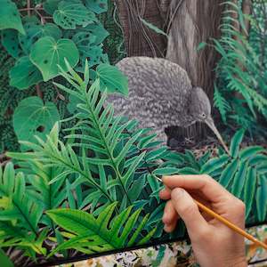 Works In Progress: Little Spotted Kiwi/Kiwi Pukupuku [Untitled]