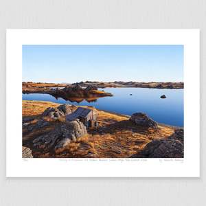 Otago Prints: Morning at Fisherman's Hut, Poolburn Reservoir 150