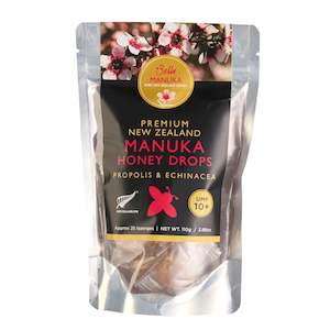 Manuka Honey Drops: Bella New Zealand Manuka Honey Drops - Propolis & Echinacea