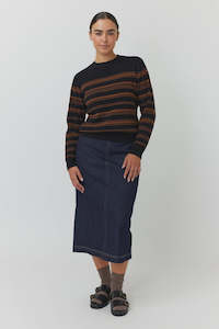 Jump: SYLVESTER Waffle Stripe Jumper - SALE