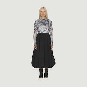 Bone And Arrow: BONE & ARROW Ocean Skirt
