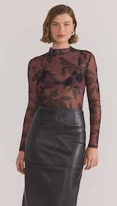 Staple The Label: STAPLE THE LABEL Olina Mesh Top