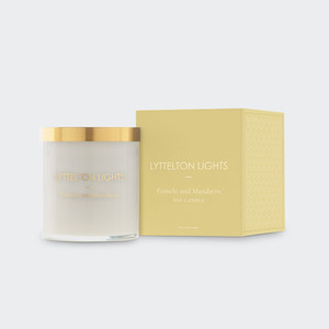 Lyttelton Lights Pomelo & Mandarin Candle Sweet Stems Florist