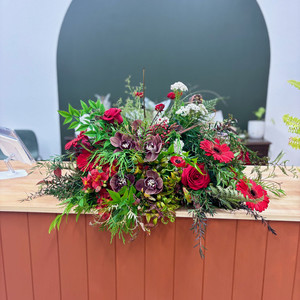 Products: Garden Style Casket Spray Sweet Stems Florist
