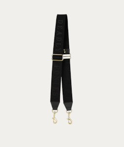 Deadly Ponies 1: Logomania Strap - Black