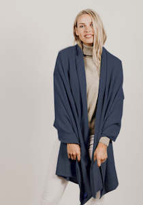 Winter Knits: Travel Wrap - Ink