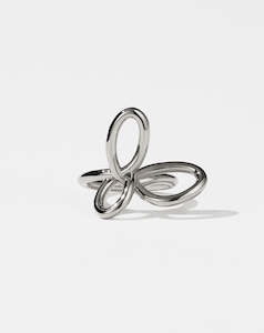 Sale Leather Goods Jewellery: Flower Ring - Sterling Silver