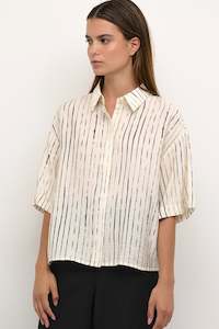 Blouses: Osla Shirt - Egret