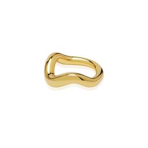 Saint Valentine: Wabi Sabi Ring - Gold Plate