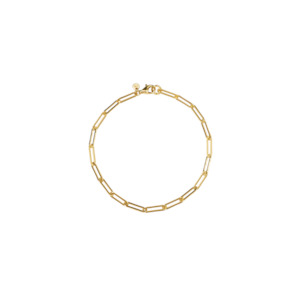 PaperClip Light Bracelet - Gold Plated