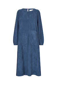 Lollys Laundry: Lucas Midi Dress - Blue