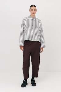 Full Price: Viv Shirt Cropped - Stripe