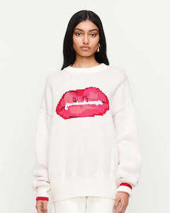 Coats Jackets Knits: Lips Sweater