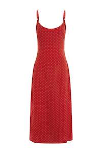 Straight Cut Slip Dress - Gia Rossa