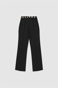 Irida Bootcut Pants - Noir