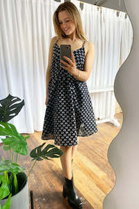 South Of Eden: Cali Dress - Black Spot