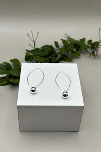 Earrings: Drop Earrings - Silver