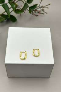 Earrings: Staple Hoops