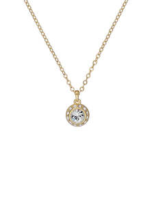 Necklaces: Soltell Necklace - Gold