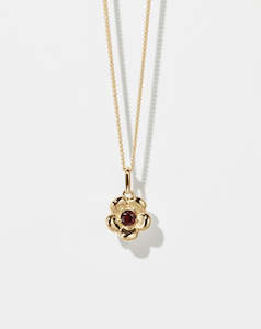Posie Charm Necklace - Gold Plate
