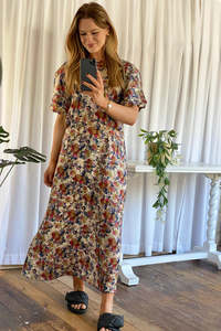 Tilly Dress - Pink Floral