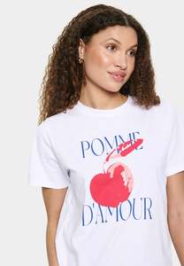 T Shirts: Harda T-Shirt - Cayenne