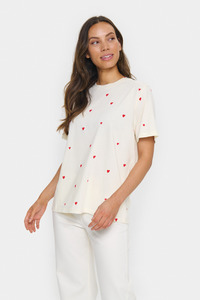 St Tropez: Dagni Shirt - Ice Flame Hearts