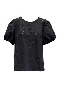 Full Price: Tilly Top - Black Cotton