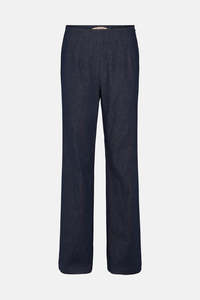 Rue De Femme: Olana Wide Pant - Dark Denim