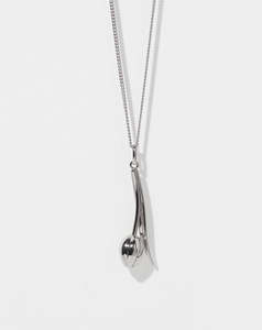Tulip Necklace - Silver