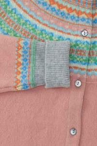 Coats Jackets Knits: Alpine Short Cardigan - Honey Suckle